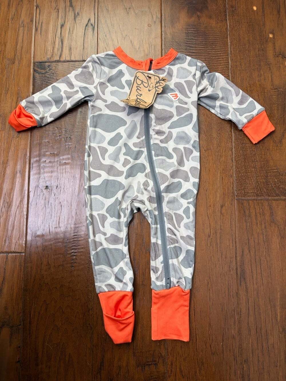 BURLEBO BABY x whataburger WHATA Classic Deer Camo Baby Zip up 0-3 Months